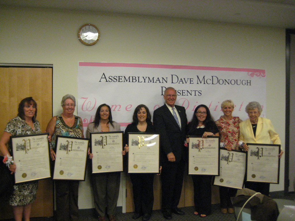 Assemblyman Honors Women Of Distinction Herald Community Newspapers