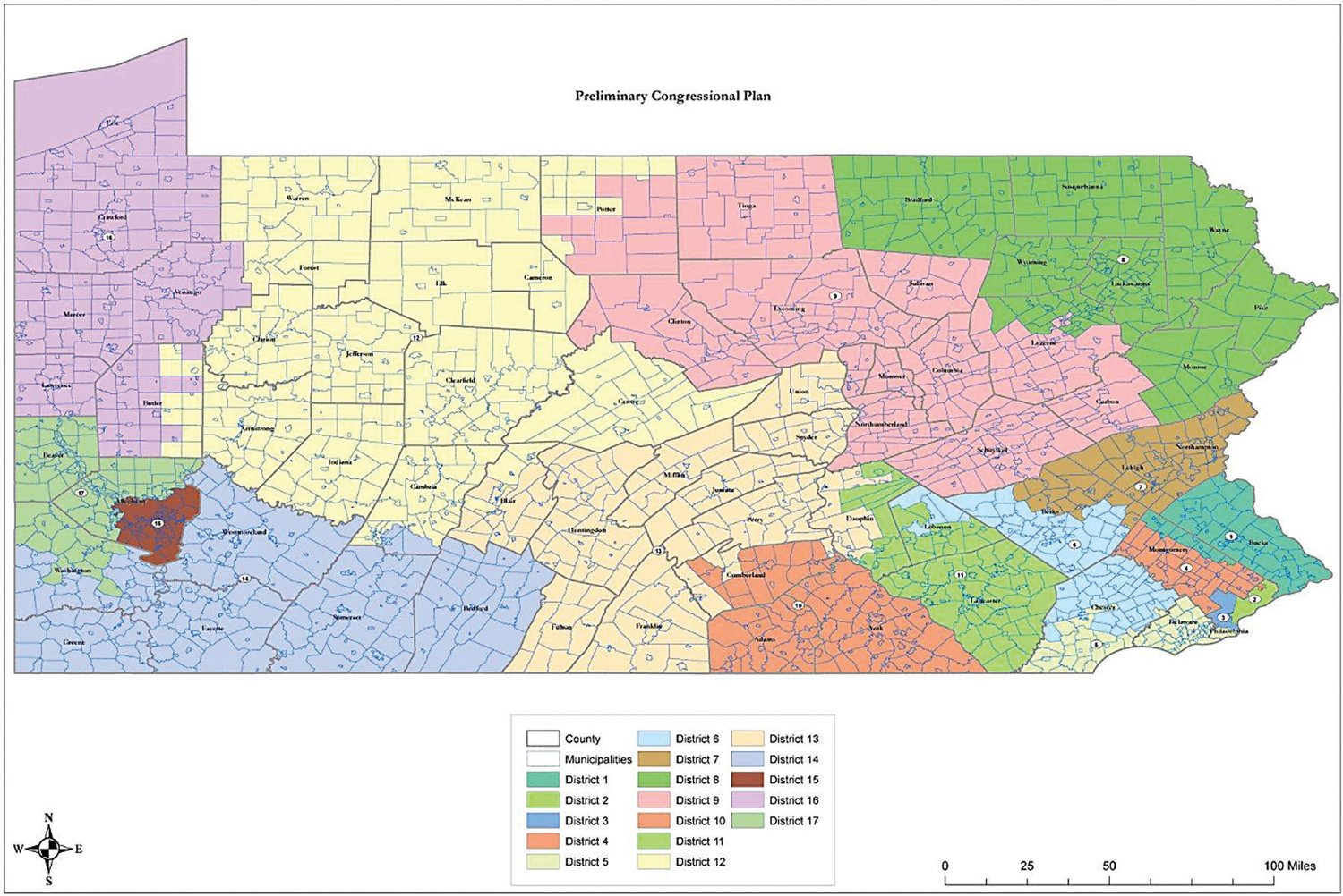 The congressional map created by Amanda Holt has passed the state House of Representatives, according to Rep. Seth Grove.