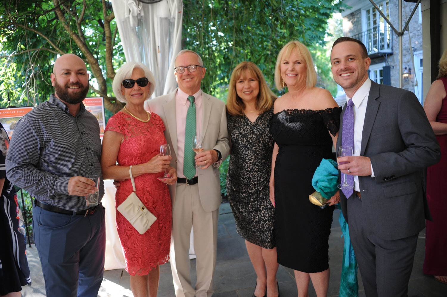 Ryan Green, Sue Crook, Roger Crook, Mary Ann Altomare, Luann Toadvine and Chris Crook.