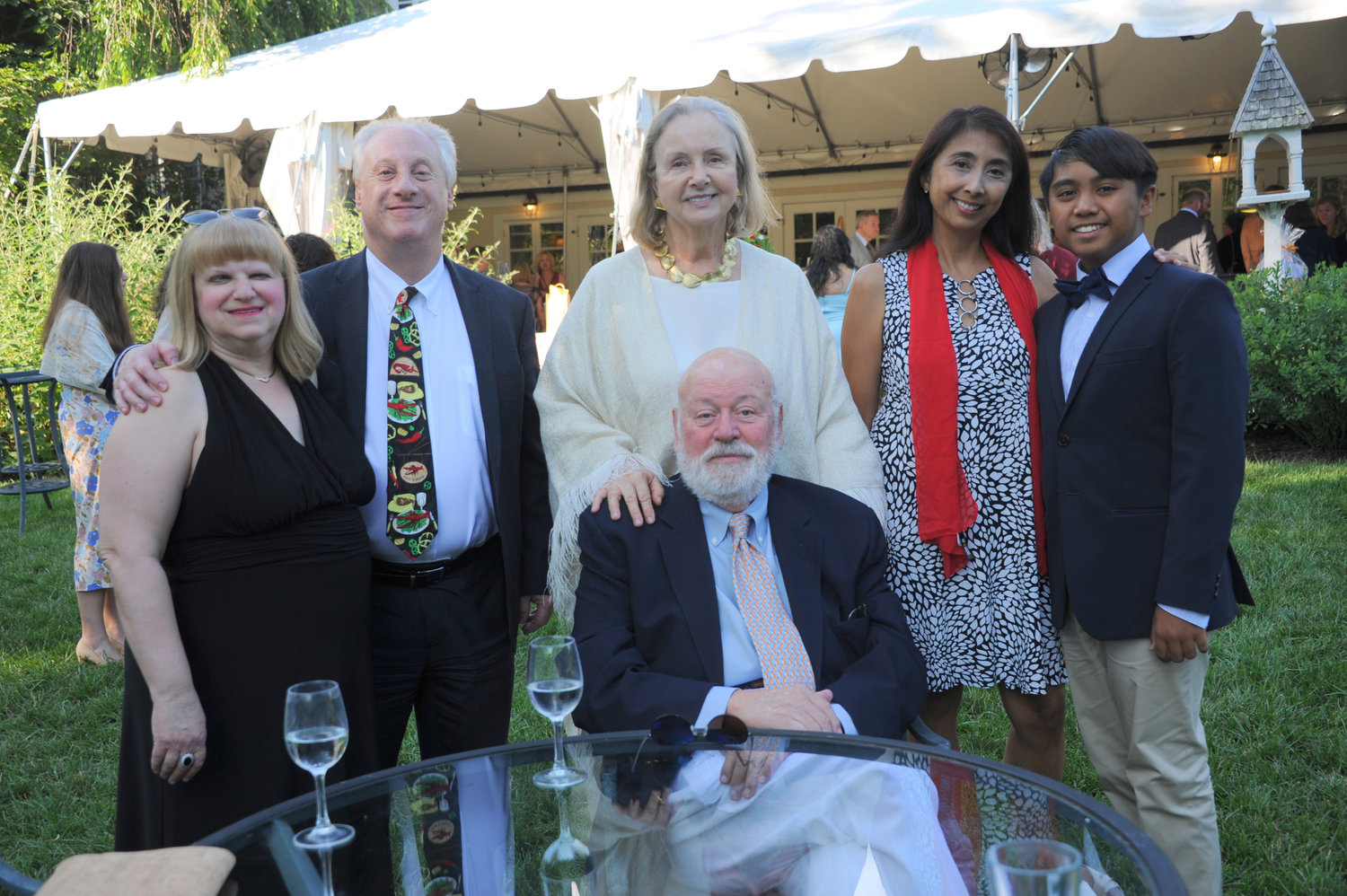 Bonnie Kane, Alan Kane, John Bean, Alexandra Jupin, Judi Vallero and Matthew Vallero.