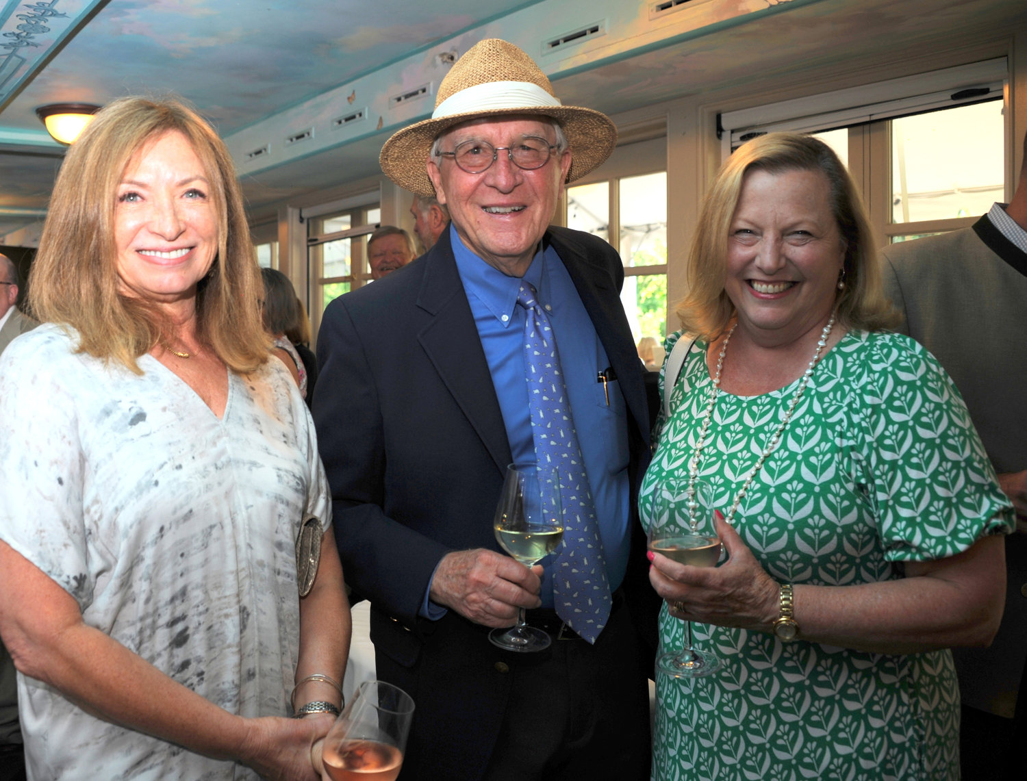 Melissa Eiseman, Marv Woodall and Linda Cacossa.