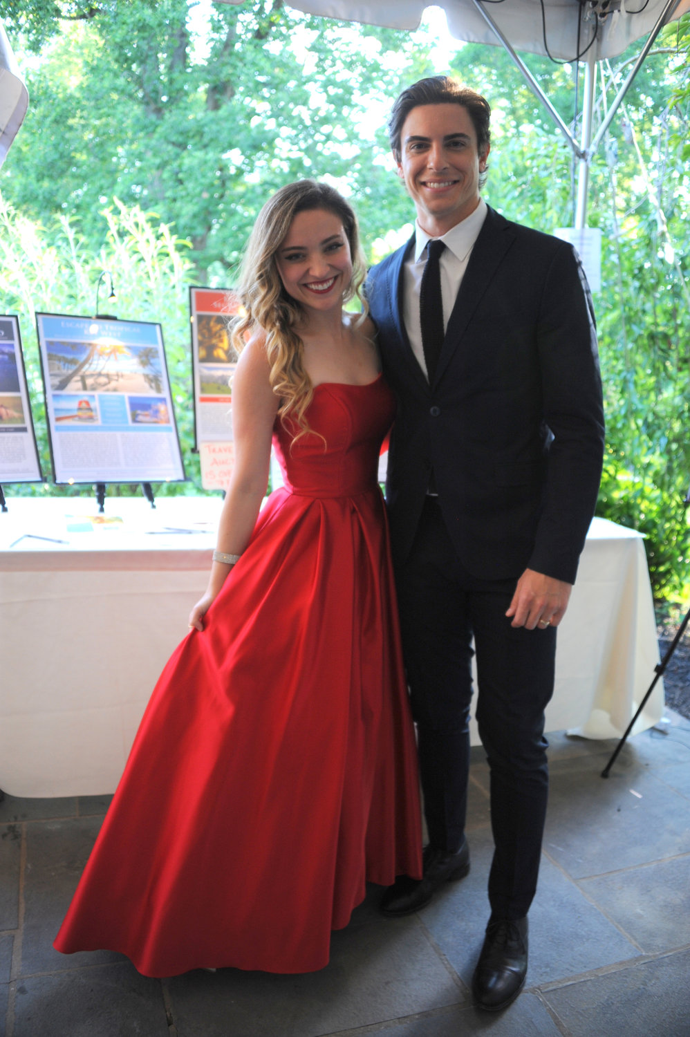 Christy Altomare and Derek Klena.