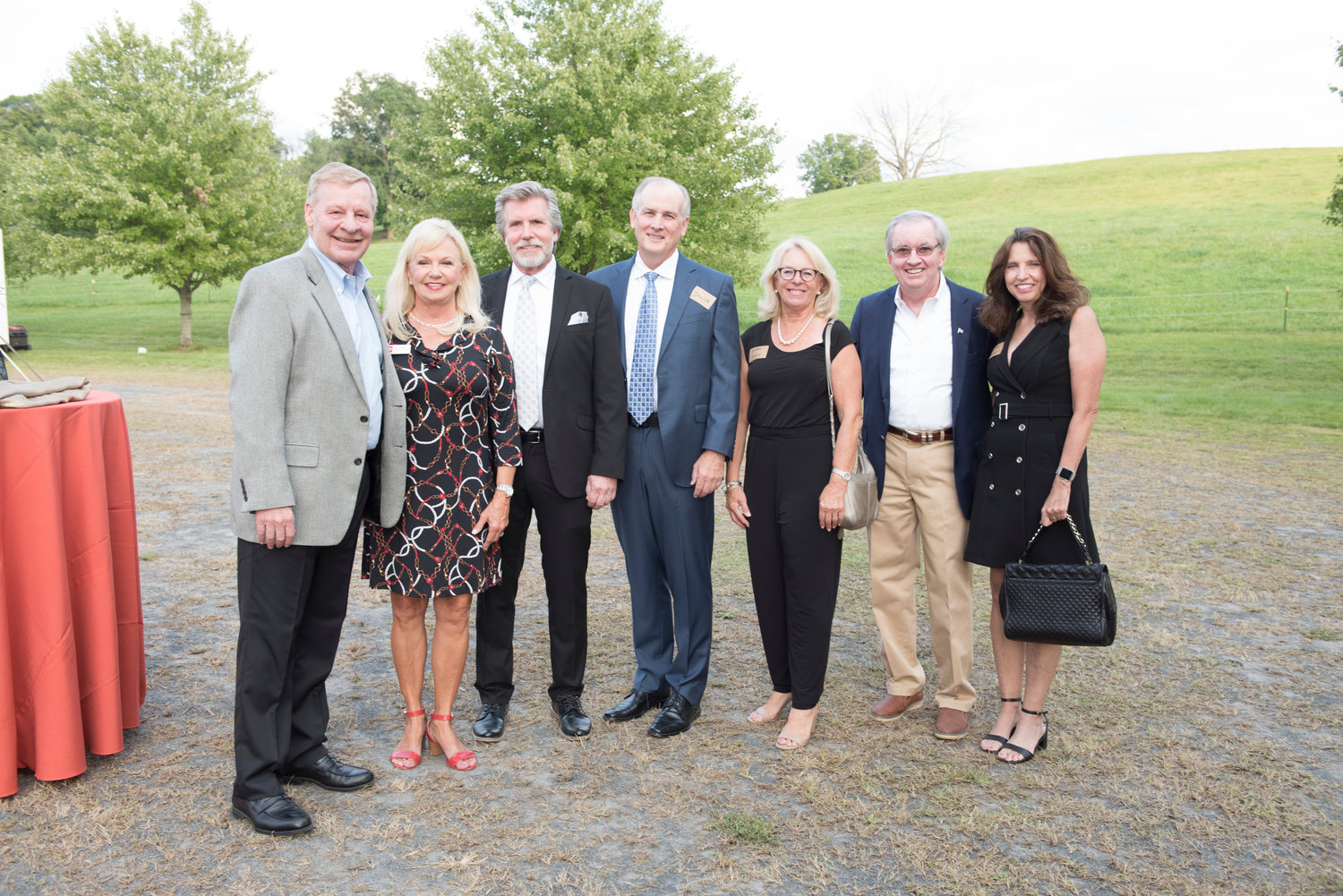 Ed and Lynn Breen, Walt Stoertz, David Henderson, Geri and Jack Lacey, and Lisa Peterson.