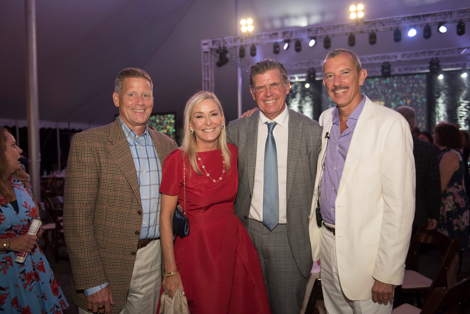 Peter Maloney, Dr. Lynn Dever, Jim Dever and Alexander Fraser.