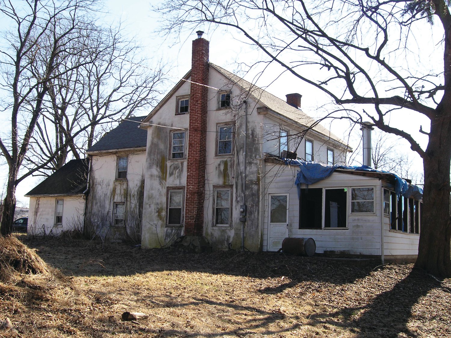 An old, dilapidated and long-vacant farmhouse in Tinicum will serve as a key filming location for an Apple Studios production this month.