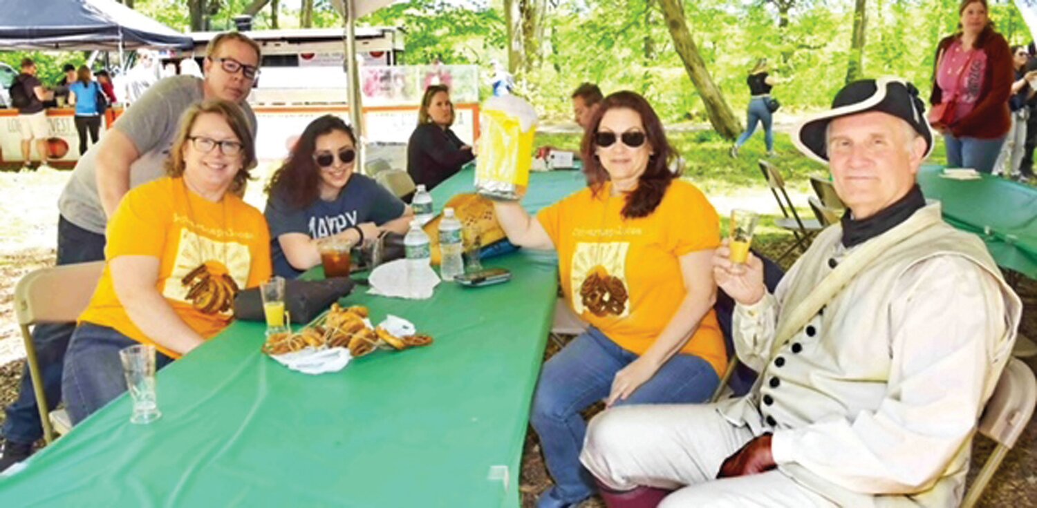 Marie and Steve Jost, Nicole Bruno, Kristin Korbel and John Schwartz.