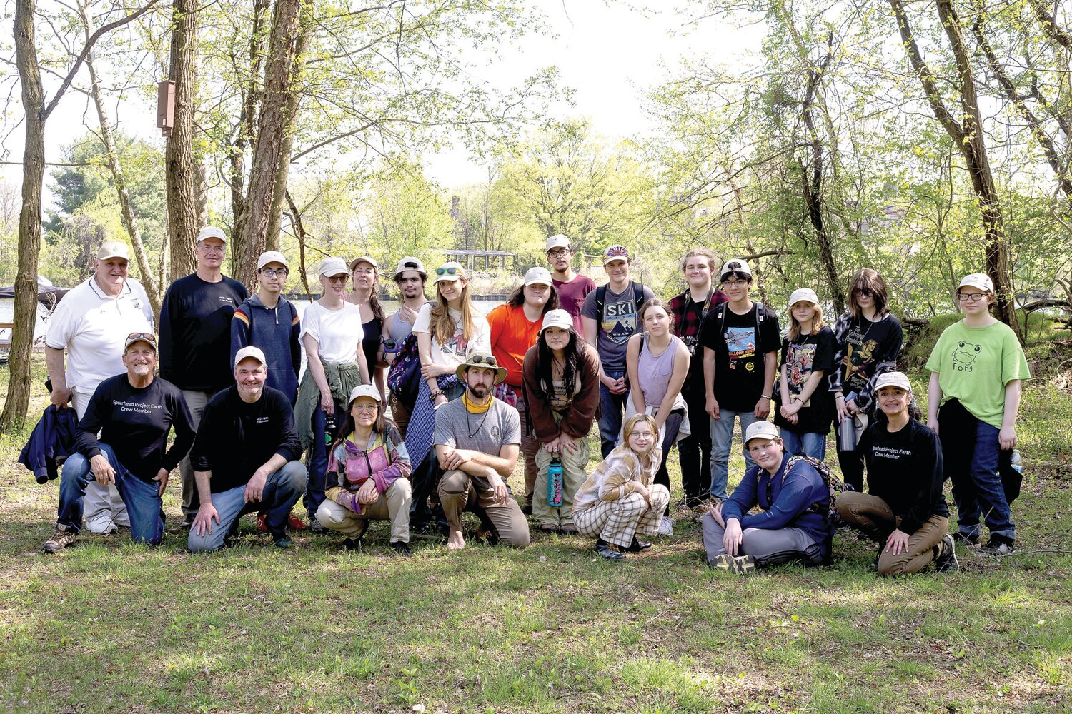 The Earth Day event’s volunteers and leaders include Patricia Burguete, global head of sustainability of The Spearhead Group; Robert Catalano, president and board of trustees chairman of Spearhead Project Earth; Joe Abate, board of Island Managers; Dave Babula, councilman at large; Alexis Sellers, mentor at Bucks Learning Cooperative; and other teacher and student volunteers from Bucks Learning Cooperative.