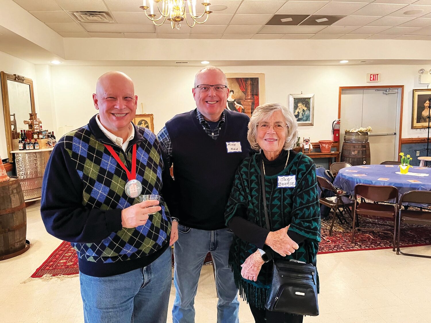 John Ramelli, Mike Hurle and Susan Bunkin.