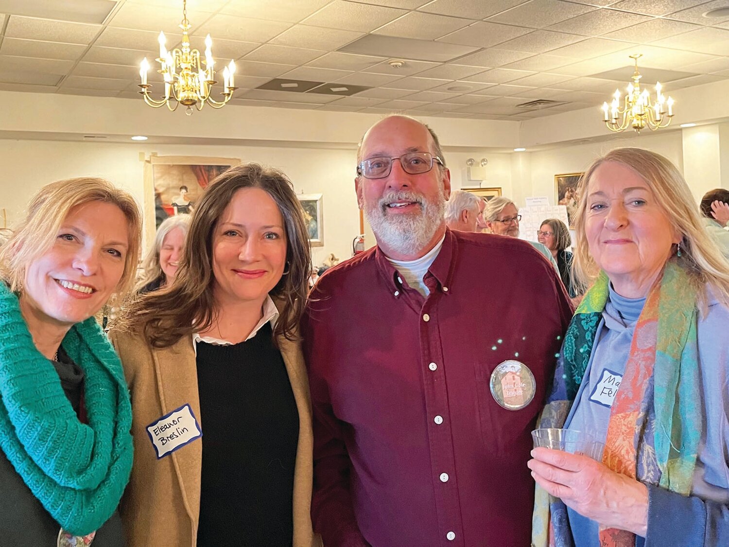 Melissa Bottelier, Eleanor Breslin, John Cole and Maria Fell.