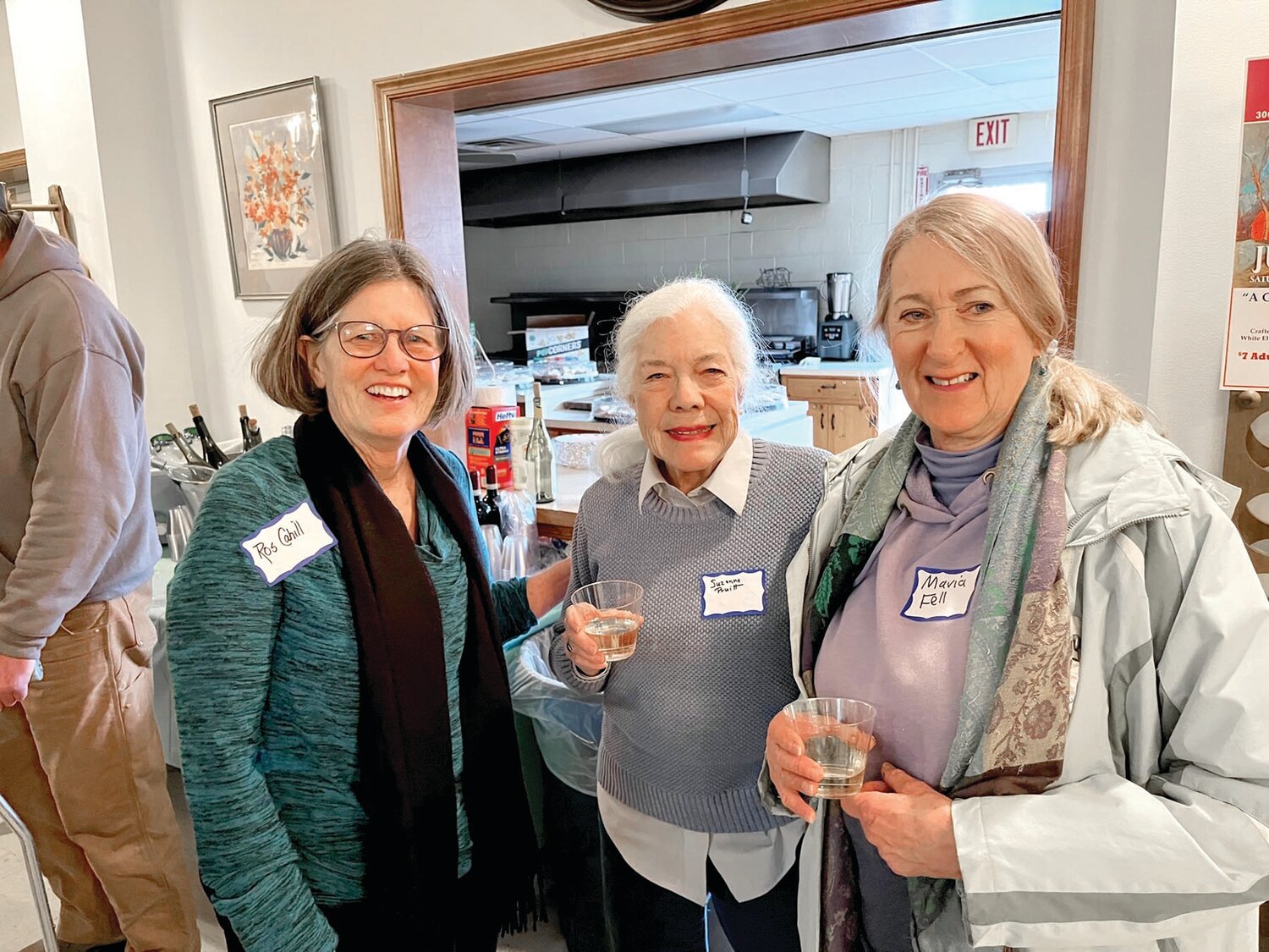 Ros Cahill, Suzanne Stratton-Pruitt and Maria Fell.