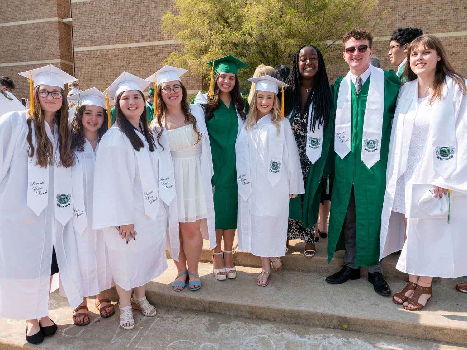 Members of the Pennridge High School Class of 2023 attend their graduation ceremony Tuesday at Stabler Arena.