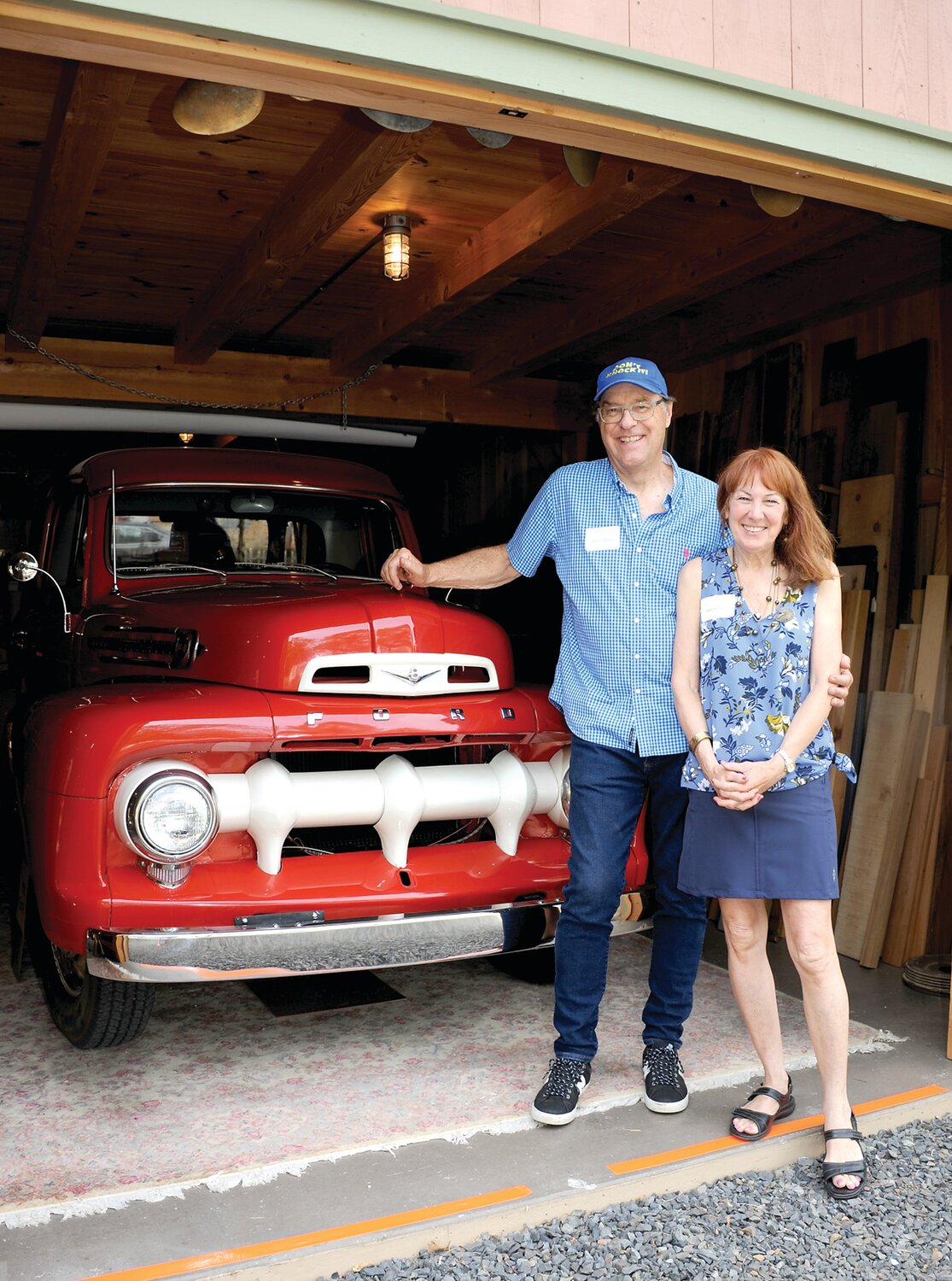 Doug and Karen Zegel, owners of the “Avocation Acre” property.