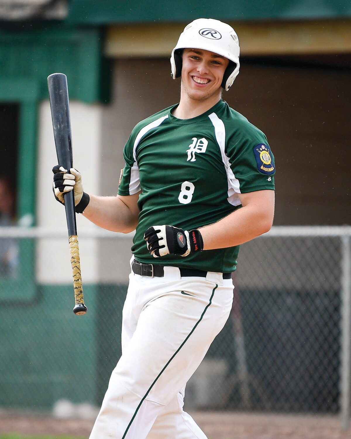 Aidan Fretz hears it from the dugout after a swing and miss in the fifth inning of Game 1 against Nor-Gwyn.