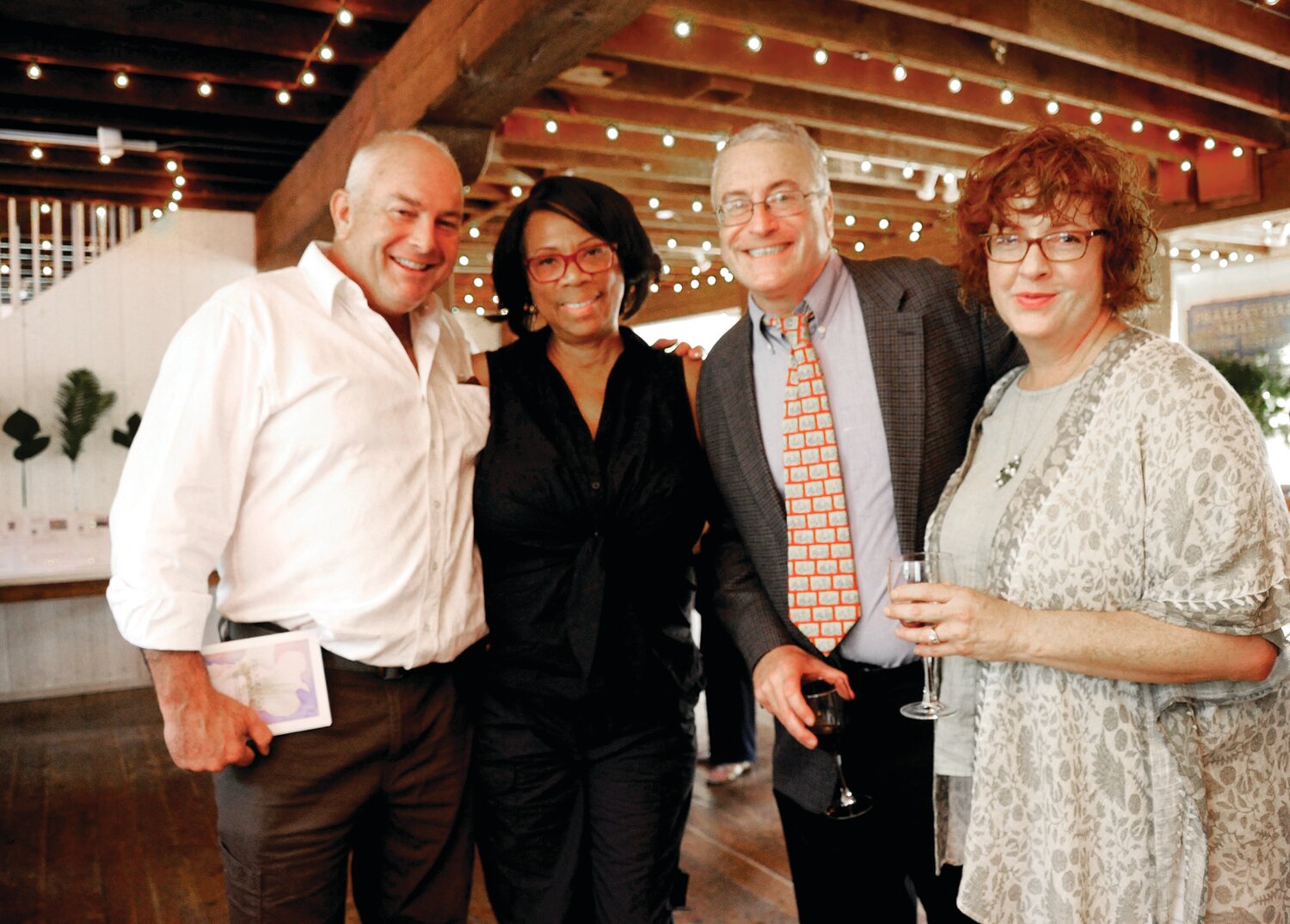 John O’Mahony, Sherry Adedokun, Dave Harding and Bernadette Suski Harding.