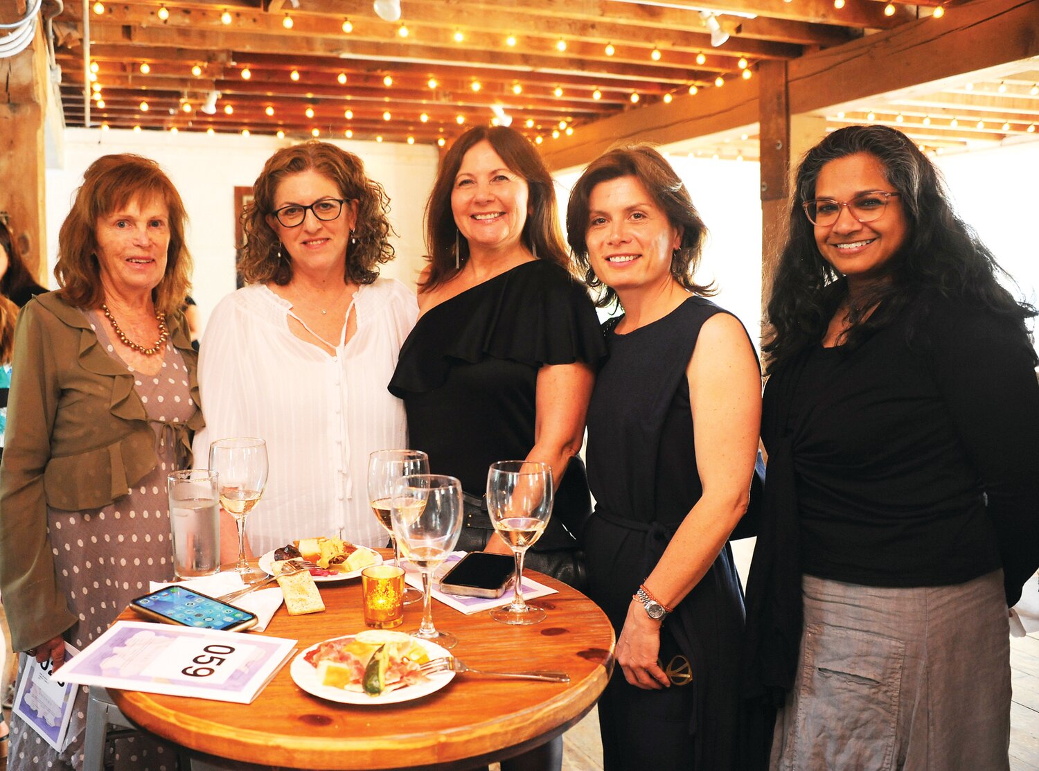 Ruth Jourgine, Lynn Sadofsky, Sandra Barker, Karine Bermingham and Sarita Varma.