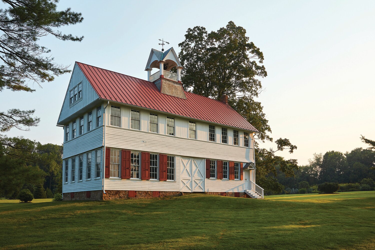 Burpee’s seed barn at Fordhook Farm.