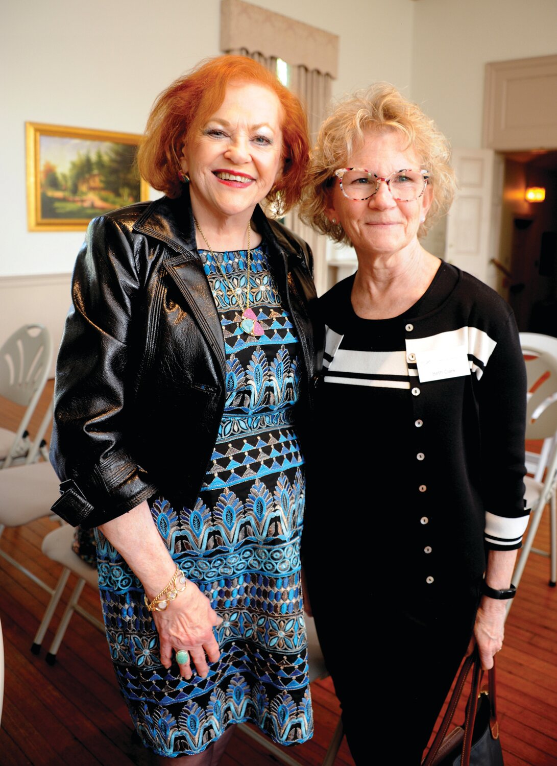 Barbara Donnelly-Bentivoglio and Beth Clark.