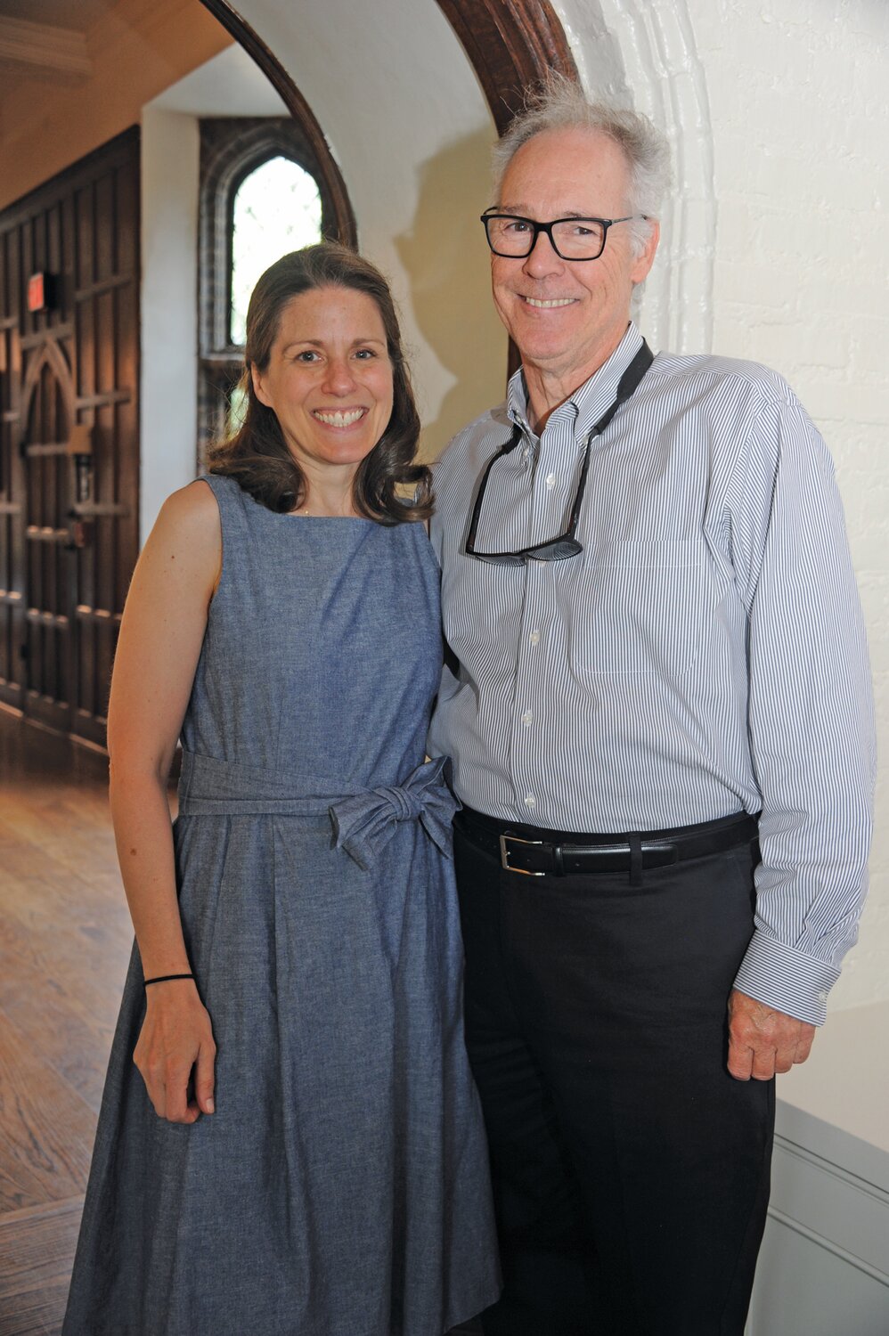 Liz Barmach and Ralph Fey.