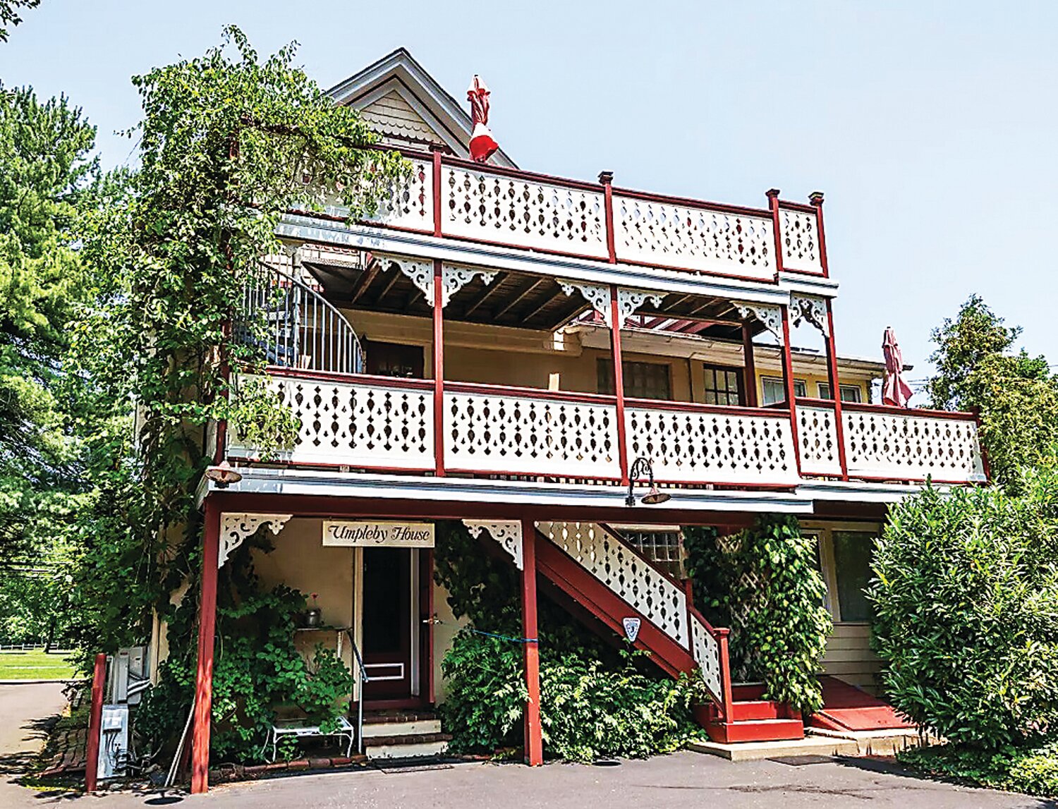 The Umpleby House in New Hope was built in 1833.