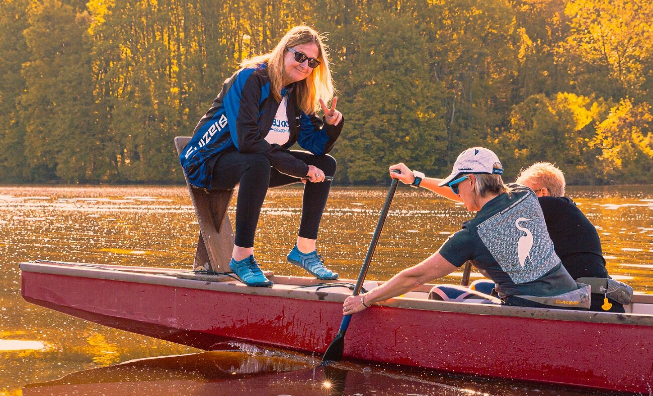 Laurie McHugh, who co-founded the Bucks County Dragon Boat Association, was killed Monday in a car accident in Buckingham Township.