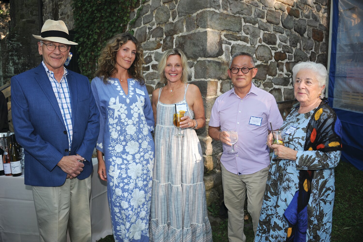 Bob Woodruff, Monika Suli, Jenn and Hyong Un, and  Ann Marie Murray.