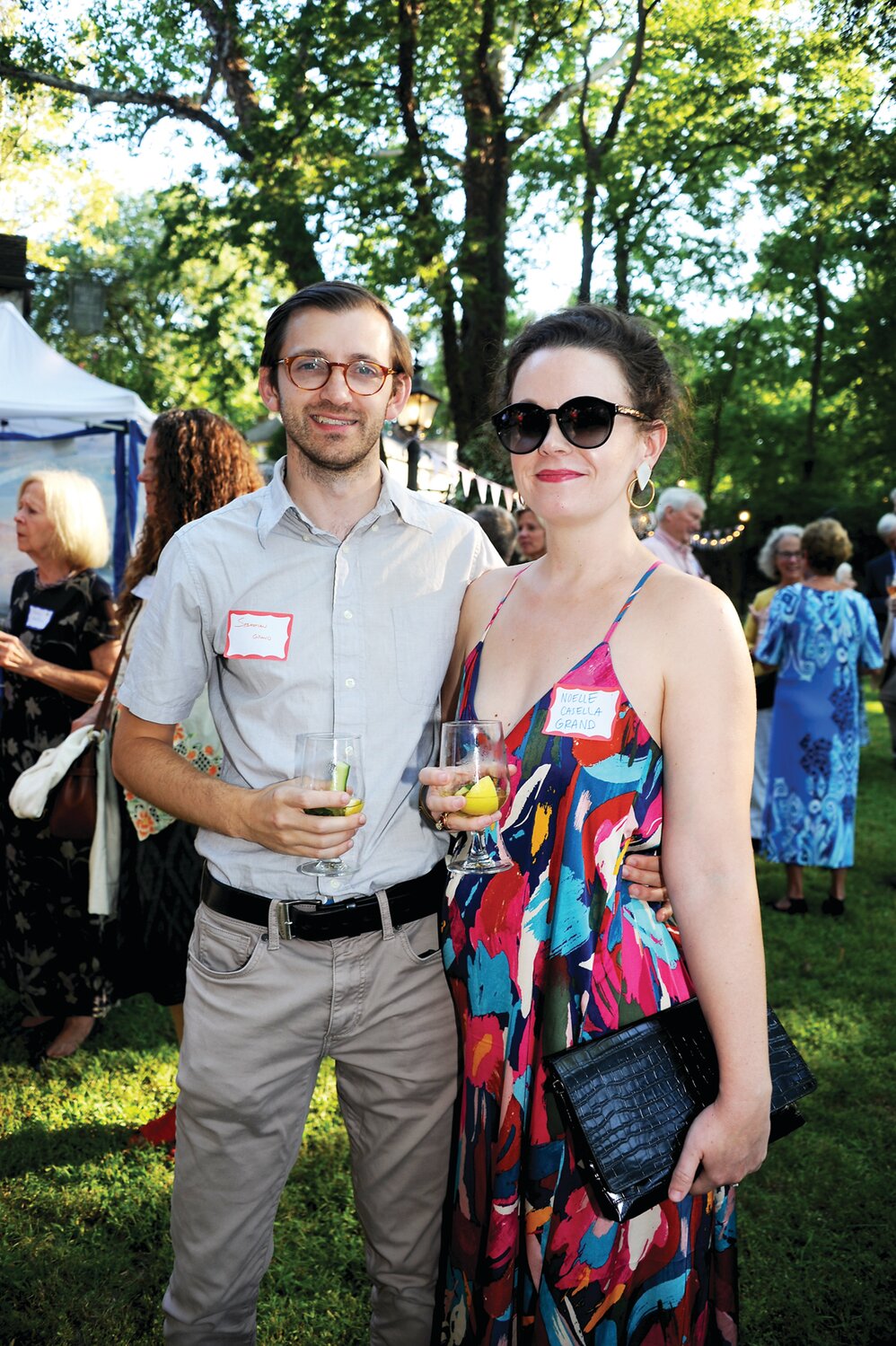 Sebastian Grand and Noelle Casella Grand.