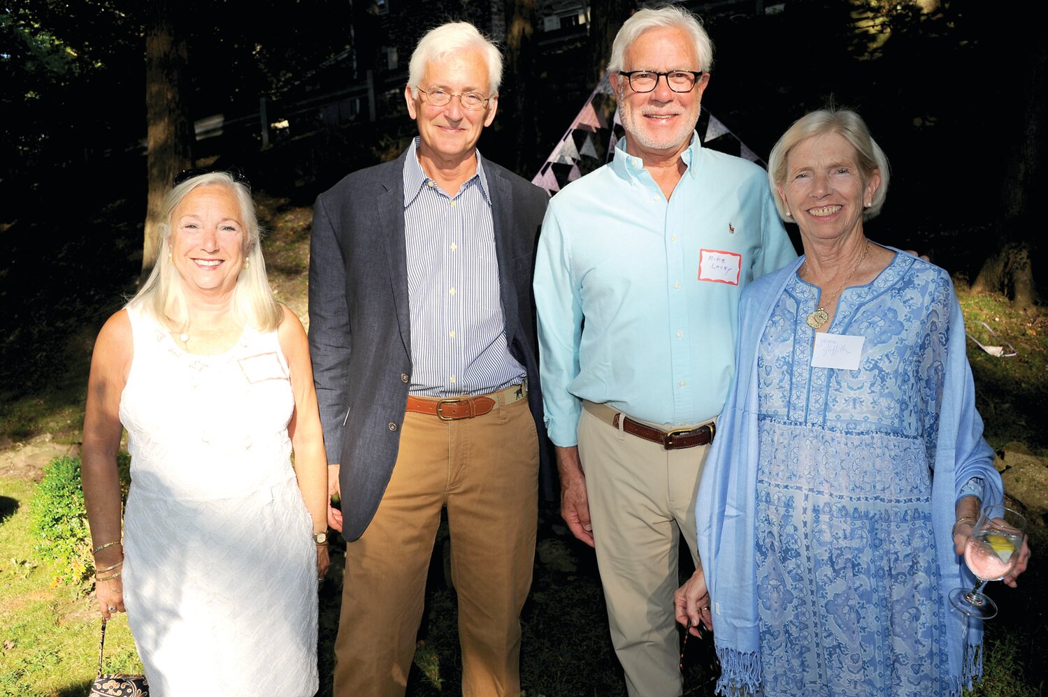 Donna Lacey, Dick Henriques, Mike Lacey and  Jacqui Griffith.