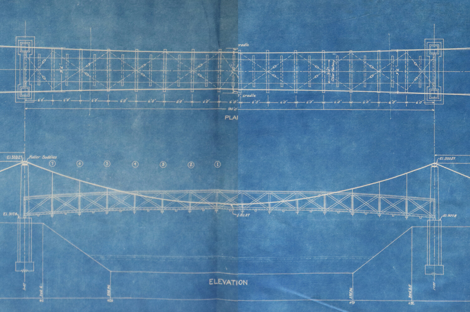 In August 1936, Perkasie Borough approved the idea of a footbridge that incorporated the island as part of the bridge.