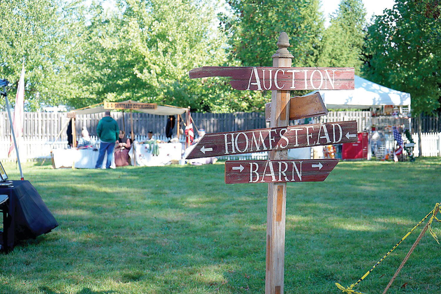 The Sept. 16 fall festival included silent auction, 50/50 raffle, a bake sale and the chance to buy historical maps of the region.