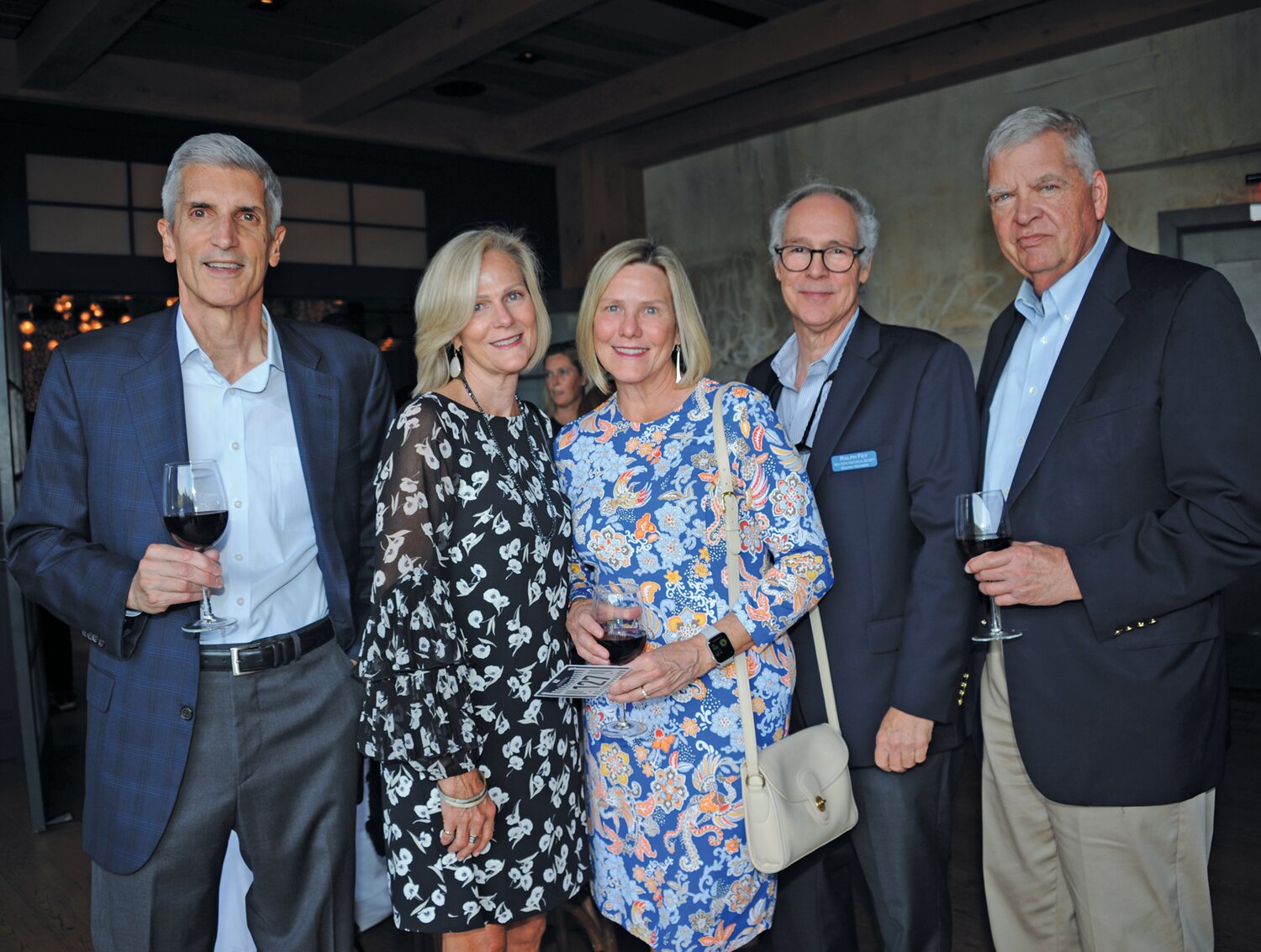 Mike and Julie Pascale, Ellen and Phil Johnson, and Ralph Fey.