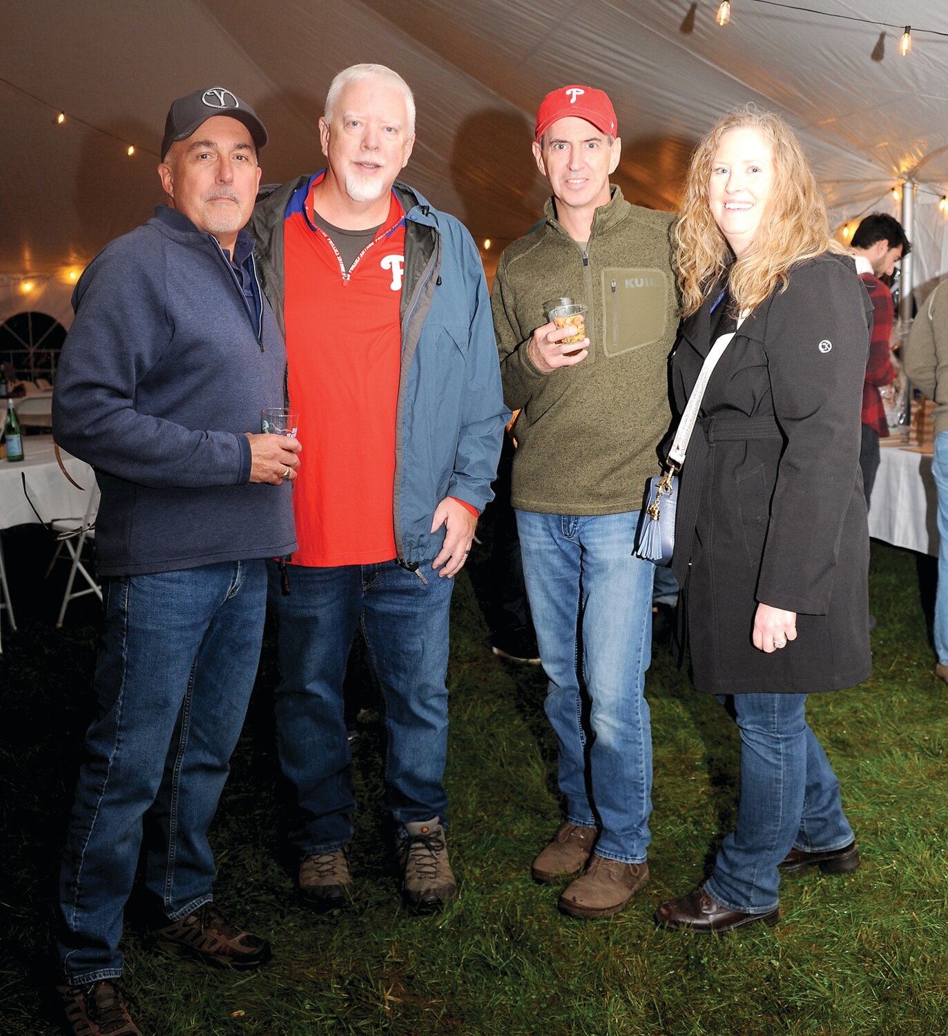 Stephen Laurie, Charlie Sines, Jean Marie Sines and Erik Hansen.