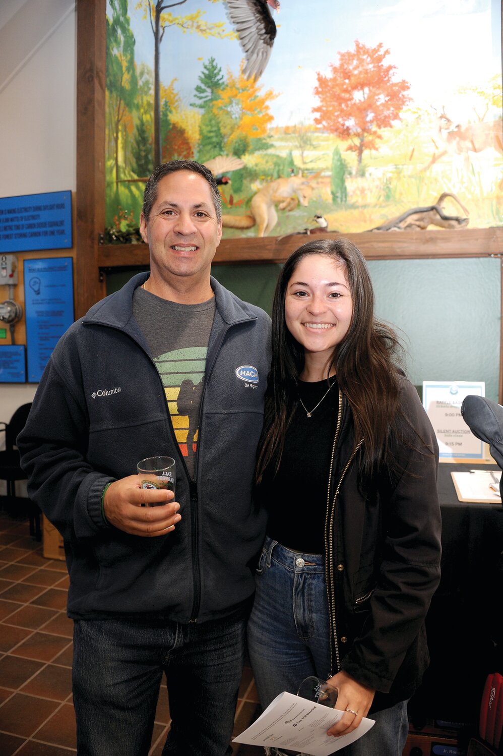 Frank Kaiser and his daughter, Jenna.