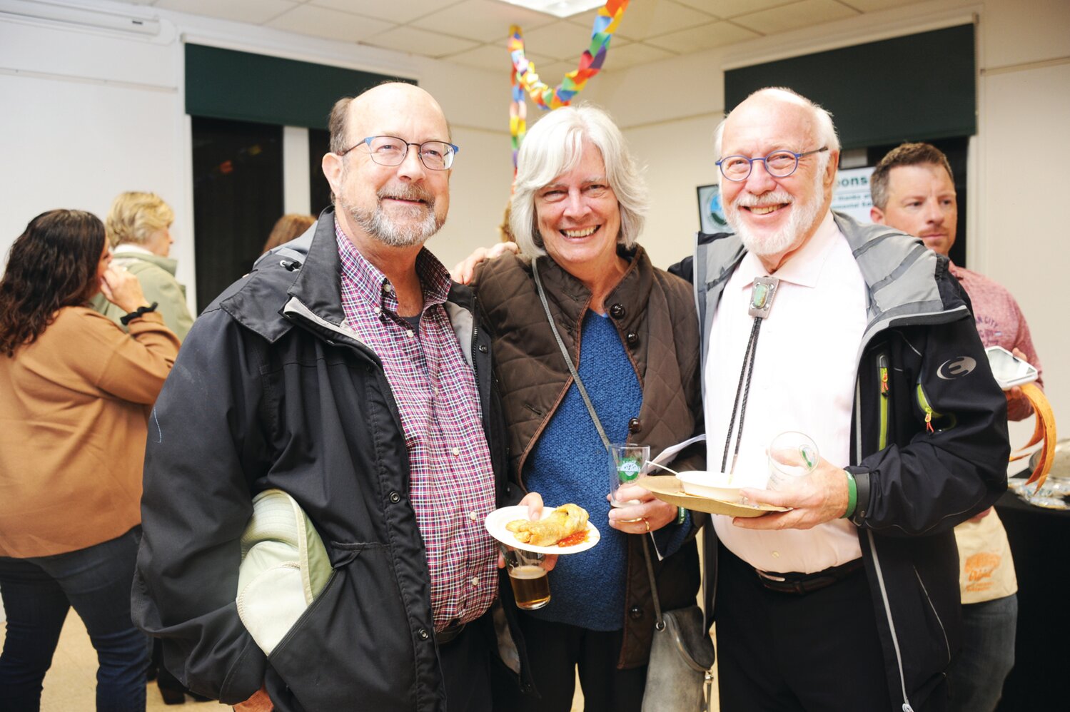 Andy and Ellen Happ, and Terry Clemons.