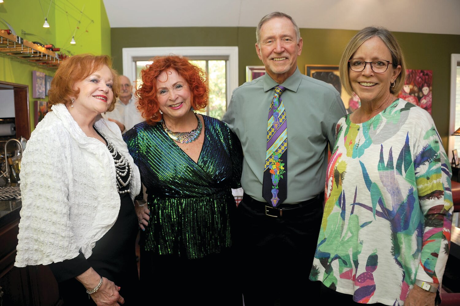 Carol Ross
Barbara Donnelly-Bentivoglio, Pearl Mintzer, and Frank and Diane Bochenek.