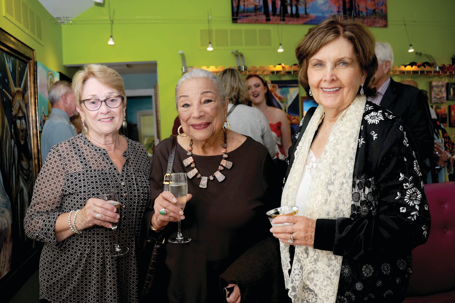 Adele Gamble, Aurelia Nieves-Callwood and Virginia Ziegler.