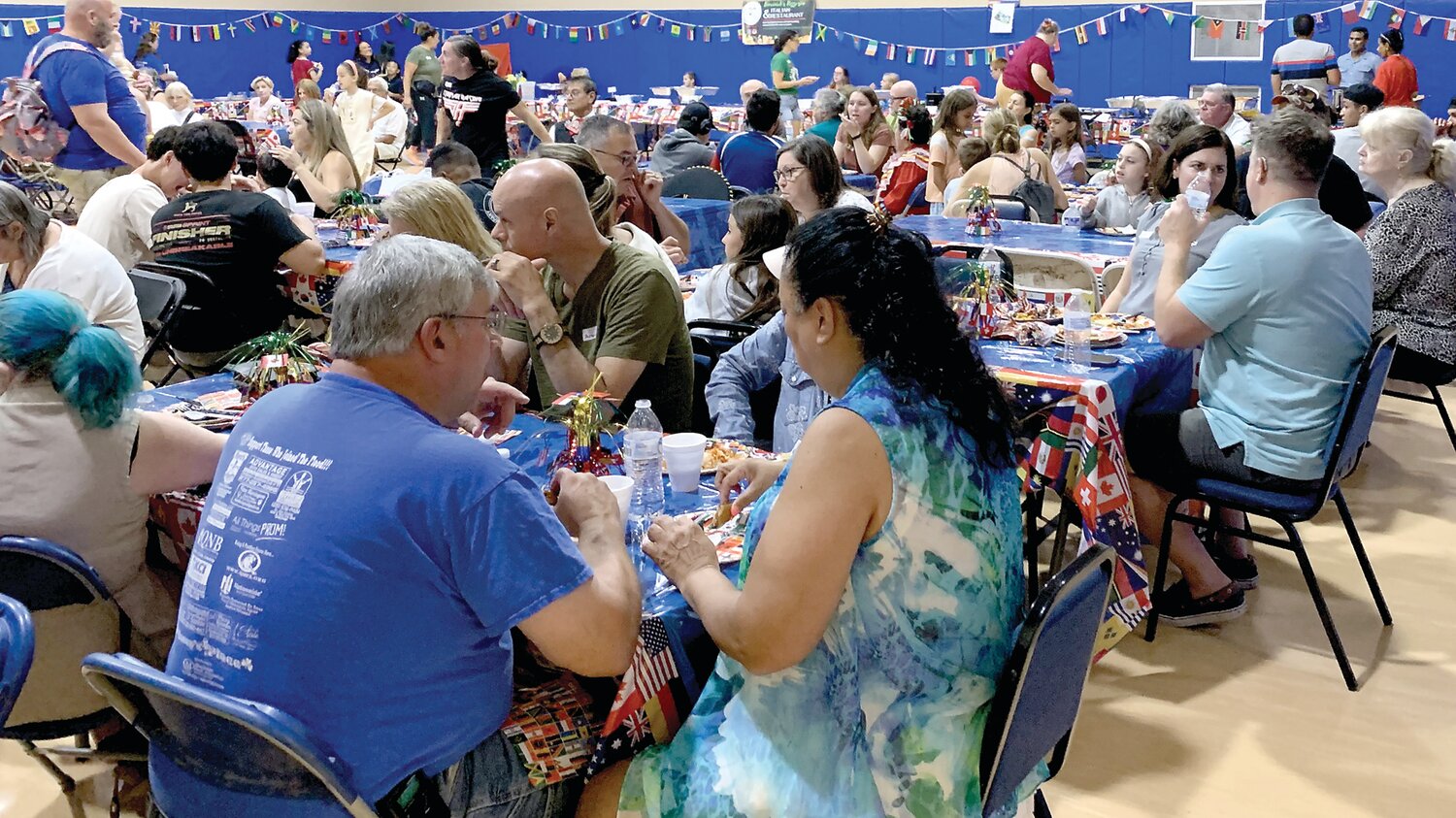 Over 200 members, visitors and staff attended the first Welcoming Week International Potluck event held at the Quakertown branch of YMCA of Bucks and Hunterdon Counties.