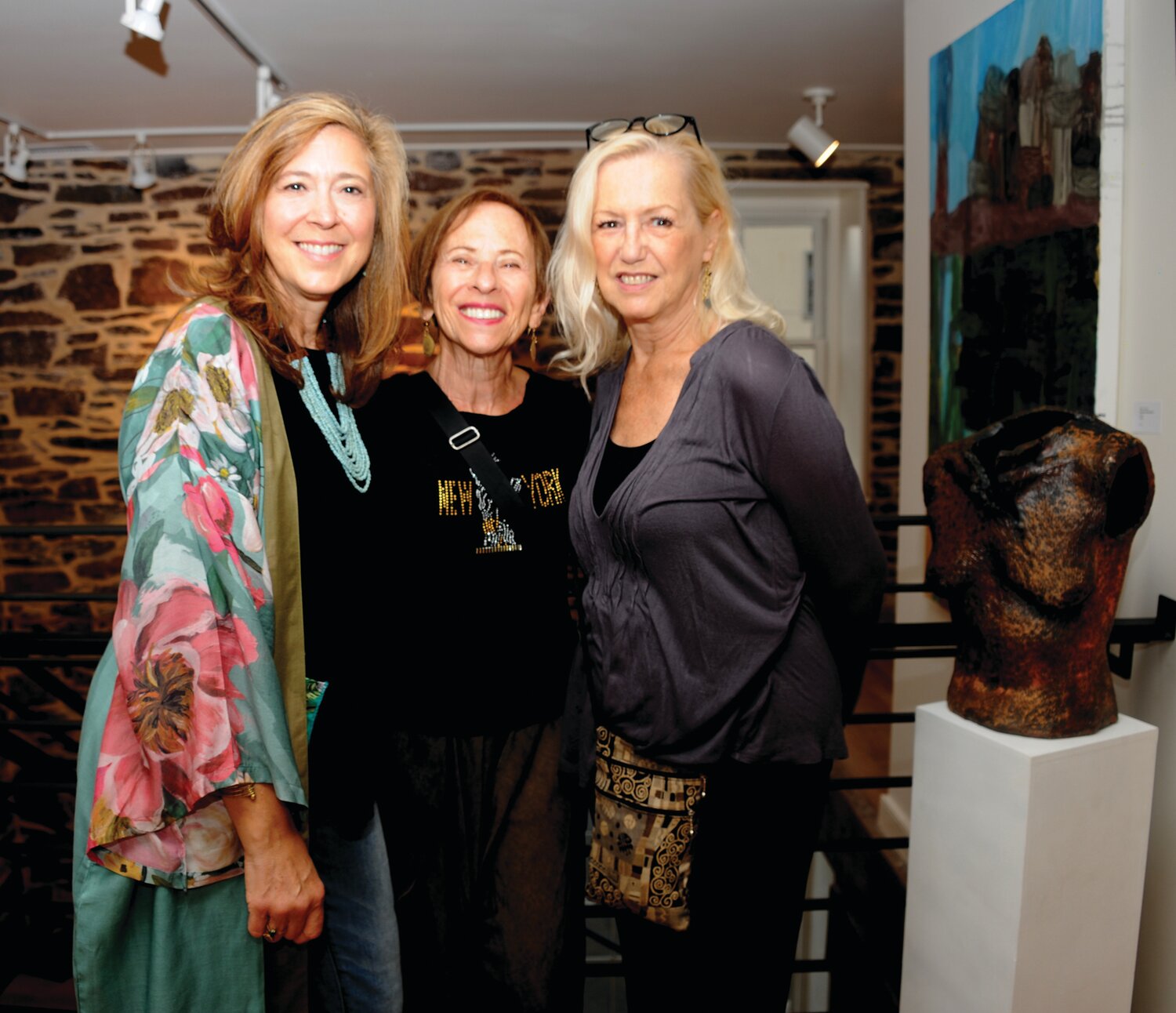 Angie Mikula, Naomi Drew and Liz Riegel.