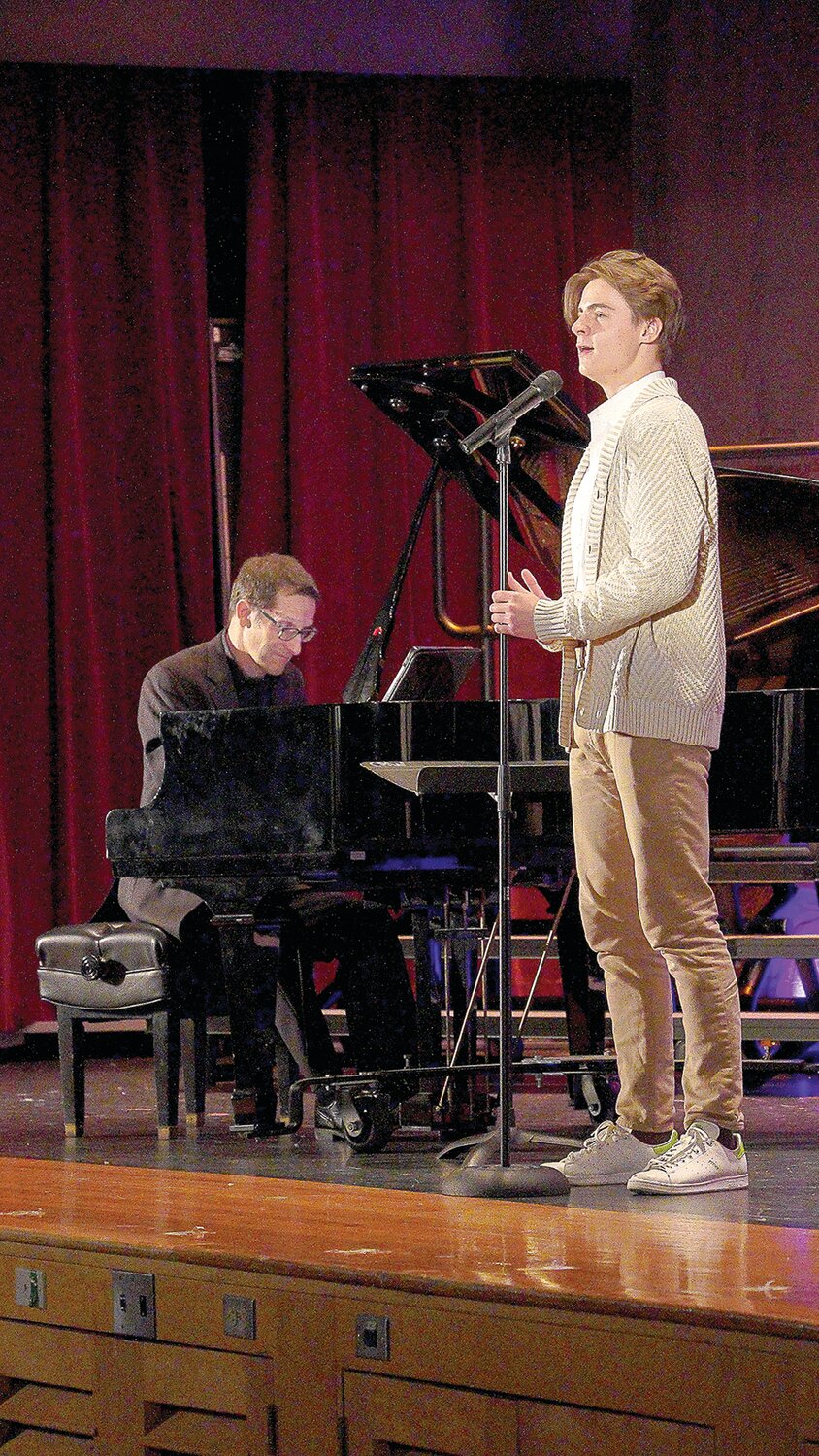 Jackson Manning sings “Joanna” from Stephen Sondheim’s “Sweeney Todd.”