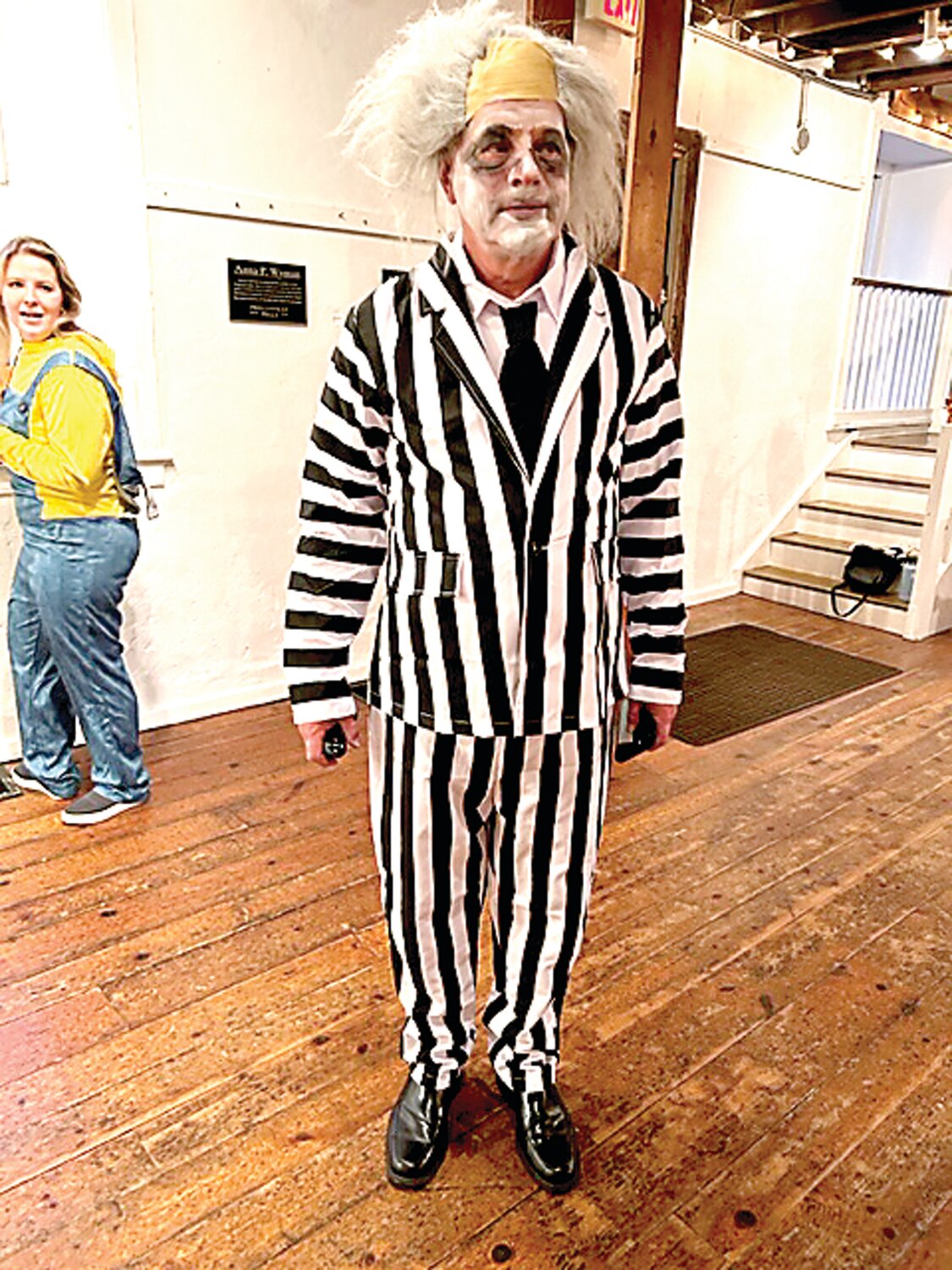 Joe Crilley as Beetlejuice.