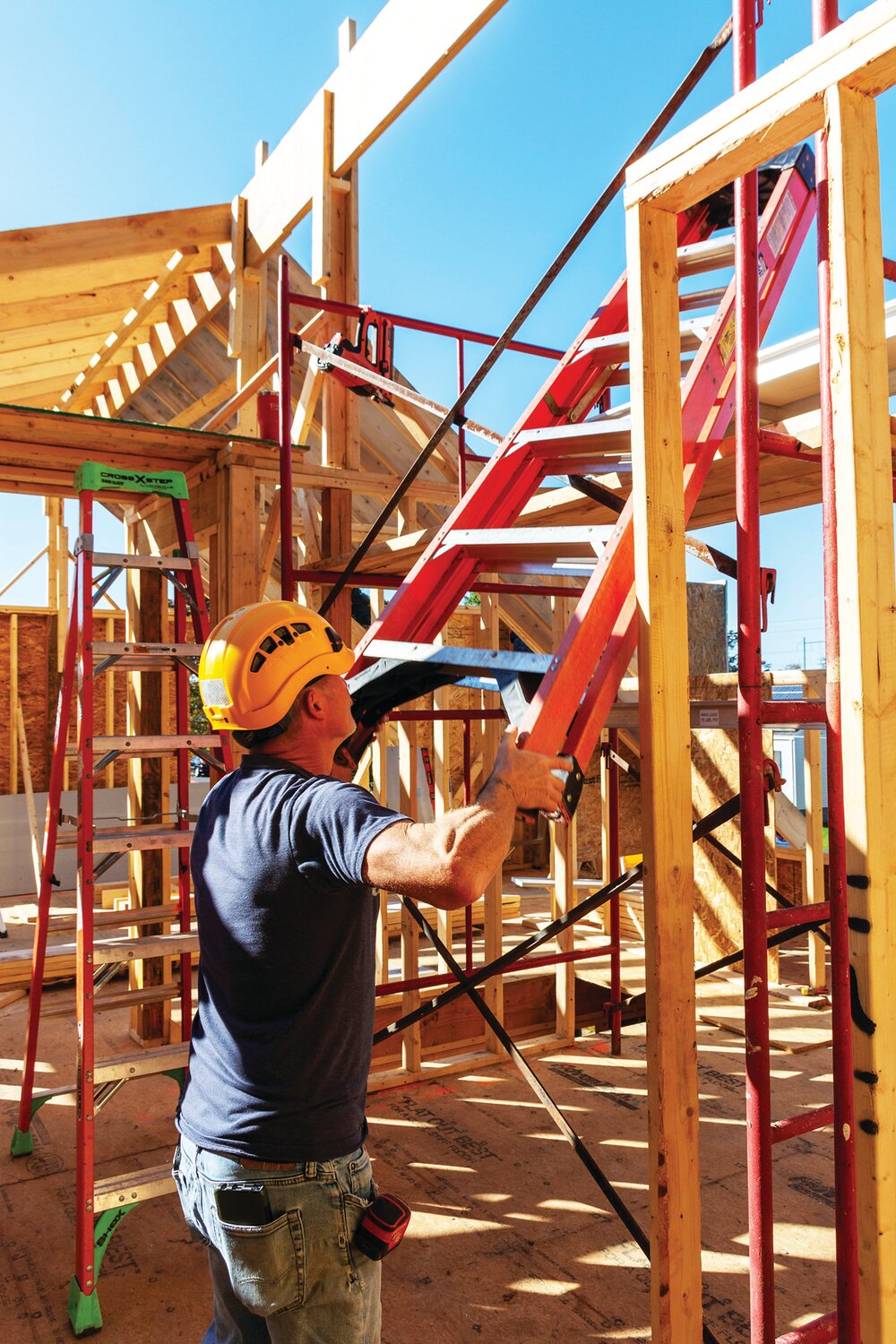 Robert Piazza, site supervisor, Habitat for Humanity of Bucks County.