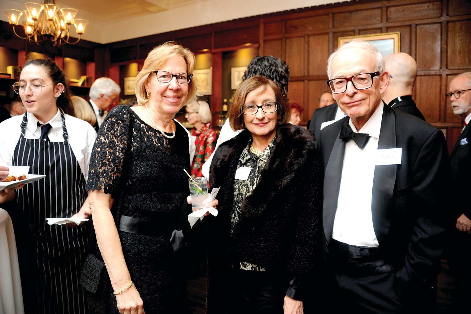 Louise Harman, Mary and Dennis Helf.