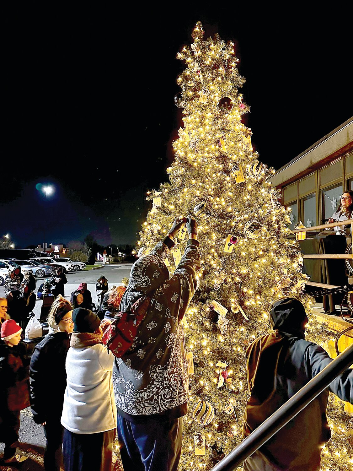 The Tree of Hope is decorated with ornaments placed by community members, who chose them to remember loved ones lost to addiction, to honor those who help others in their recovery journeys, to instill hope for those still struggling and to celebrate those in recovery.