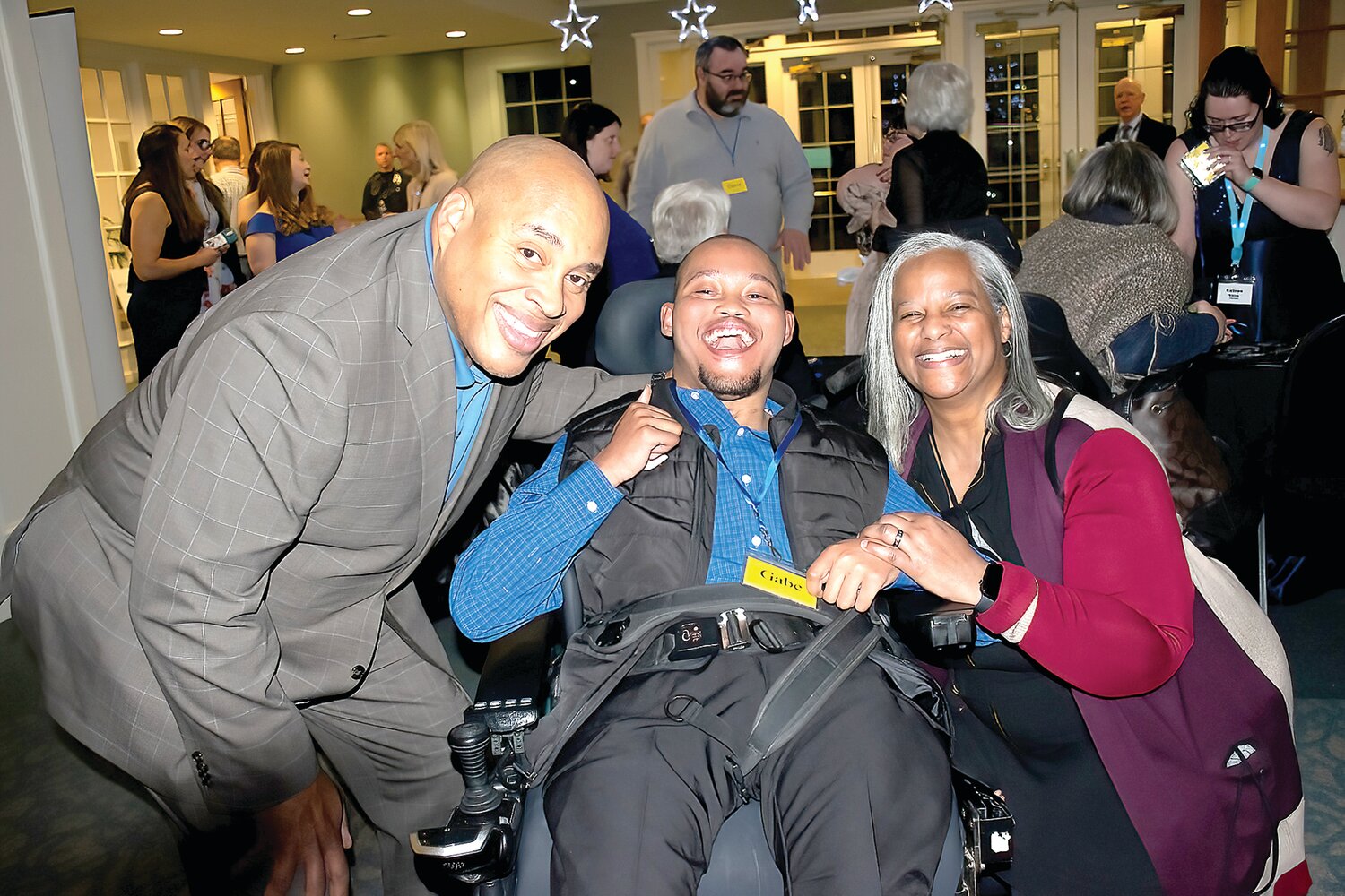 Tony and Savine DaCosta with their son, Gabe, of Quakertown.