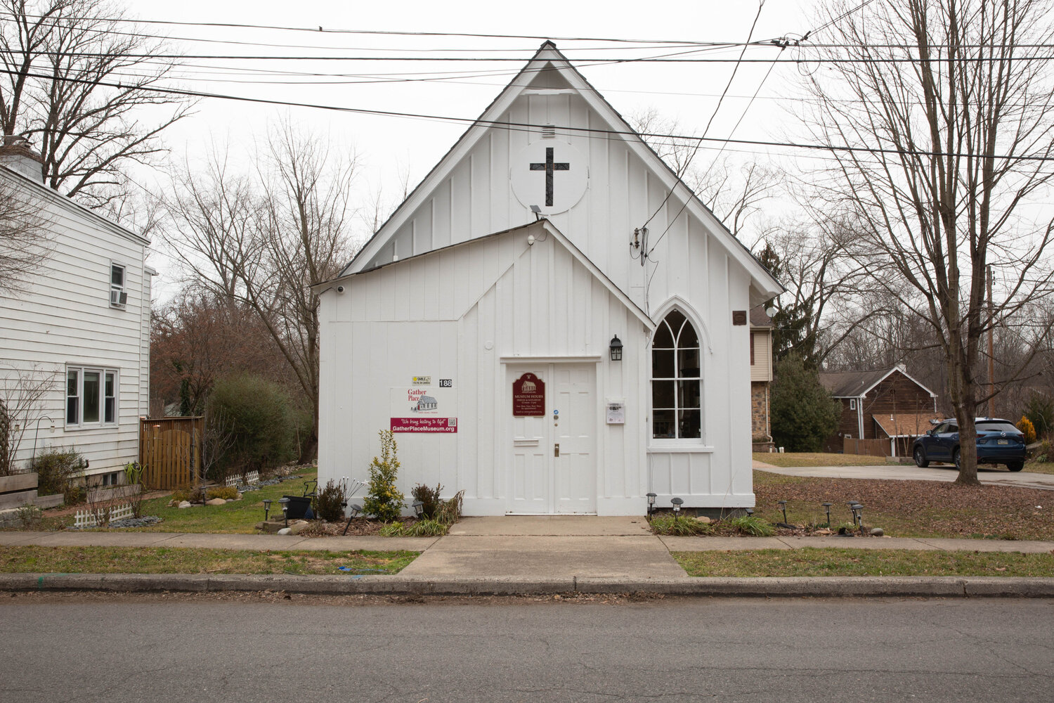 Gather Place Museum, formerly the African Methodist Episcopal (A.M.E.) Church of Yardley, is located on South Canal Street in the borough.