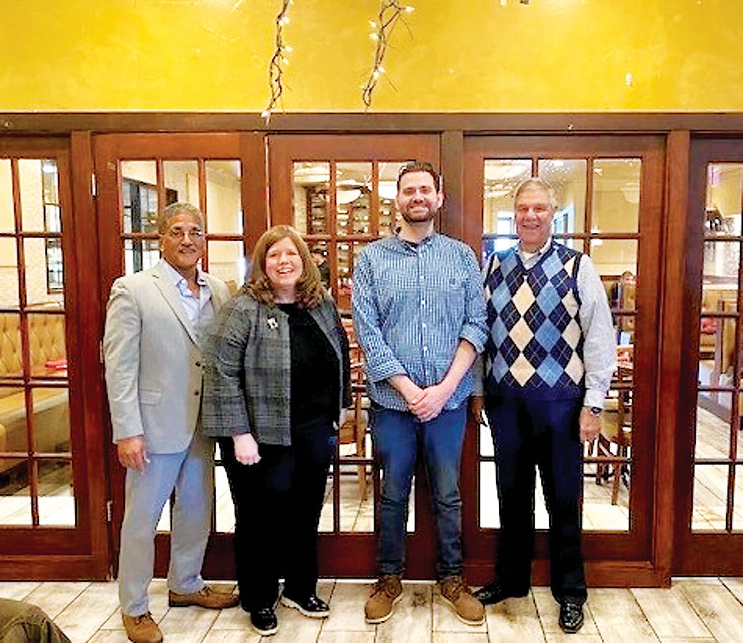 Celebrating five or more years of service to The Council of Southeast Pennsylvania are, from left, Board Vice President Ron Rolon, Jennifer King, Ryan Allen, and Board President Bill Wiegman. Not pictured are Courtney Barnes, Heather Fechtenburg and Lindsey Henrick.