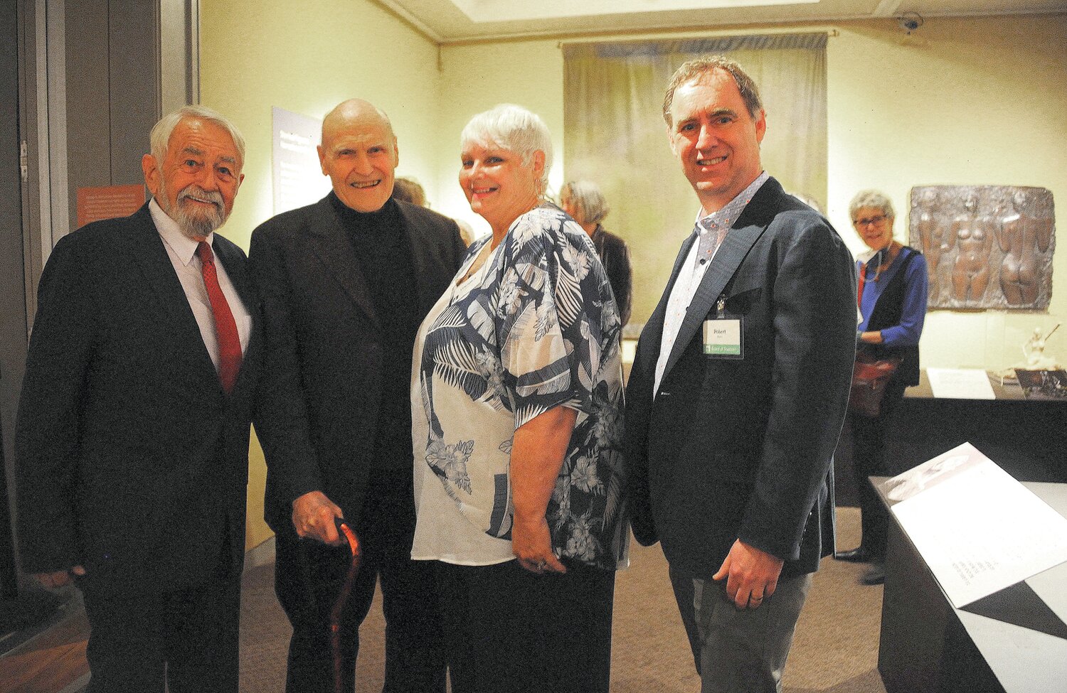 Charles Haney, George Anthonisen, Veronica Haney and Robert Byers.