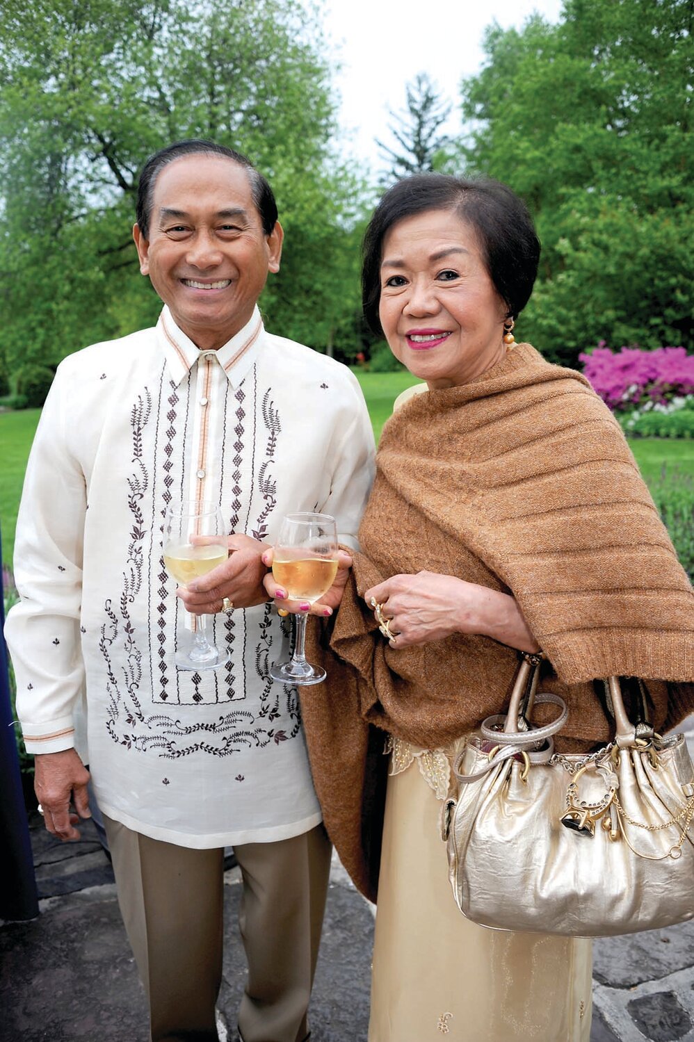 Marcelo and Stella Mariano.