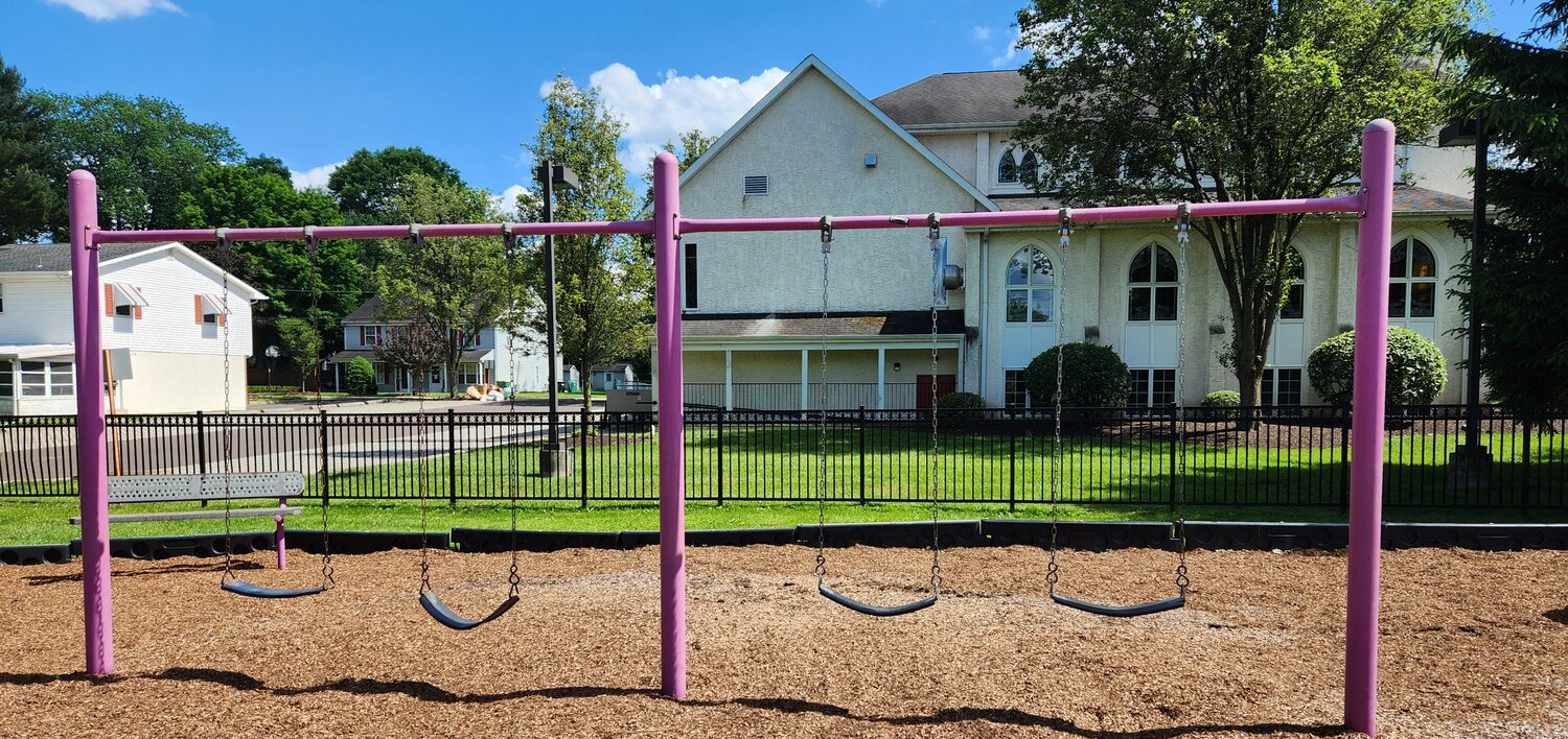 Langhorne Councilwoman Kathy Horwatt is the subject of a complaint filed with the borough’s Human Relations Commission that alleges Horwatt told four Woods Services clients with disabilities they could not use this swing set at Mayor’s Playground at Pine Street and Maple Avenue.