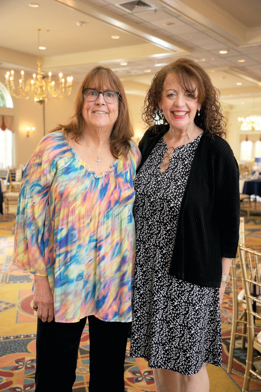 Levittown-Bristol Kiwanis Club members Debbie Glass, president, and Mary Pearce.