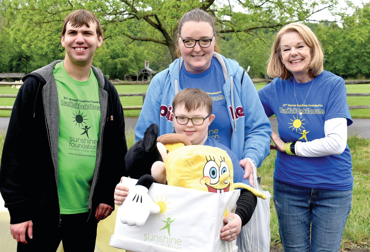 The annual RunWalkBark4Dreams 5K fun run and 2-mile walk raised funds to send Zachary, 9,  to Disney World.